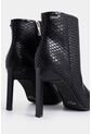 Botines Black De Cuero Para Mujer Snake Botines Black De Cuero Para Mujer Snake Negro 39 VÉLEZ de Vélez