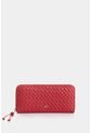 Billetera Porta Chequera De Cuero Para Mujer Astra Billetera Porta Chequera De Cuero Para Mujer Astra Rojo VÉLEZ de Vélez