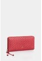 Billetera Porta Chequera De Cuero Para Mujer Astra Billetera Porta Chequera De Cuero Para Mujer Astra Rojo VÉLEZ de Vélez