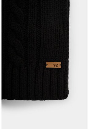 Bufanda Tejida Para Hombre Sierra Bufanda Tejida Para Hombre Sierra Negro XS VÉLEZ