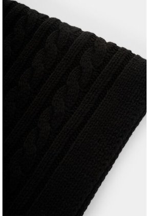Bufanda Tejida Para Hombre Sierra Bufanda Tejida Para Hombre Sierra Negro XS VÉLEZ