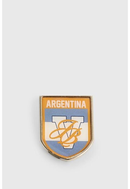 Pin Escudo Con Resina Pin Escudo Con Resina Azul Claro VÉLEZ