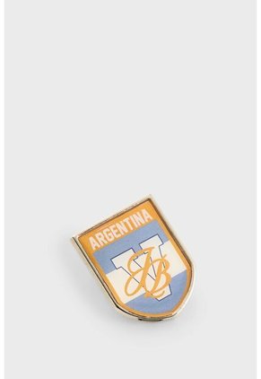 Pin Escudo Con Resina Pin Escudo Con Resina Azul Claro VÉLEZ