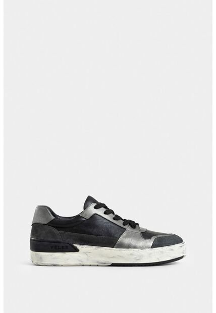 Tenis Caja Umbra De Cuero Para Mujer Detalle Folia Tenis Caja Umbra De Cuero Para Mujer Detalle Folia Negro 36 VÉLEZ