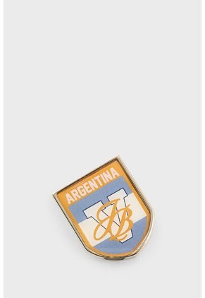 Pin Escudo Con Resina Pin Escudo Con Resina Azul Claro VÉLEZ