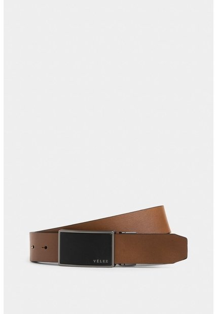 Cinturón Doble Faz De Cuero Chapa Cinturón Doble Faz De Cuero Chapa Miel 34 VÉLEZ