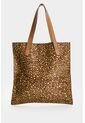 Tote Bag En Cuero Pelo Deer Print Para Mujer Tote Bag En Cuero Pelo Deer Print Para Mujer Miel VÉLEZ de Vélez
