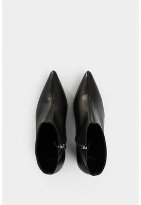 Botines Agata De Cuero Para Mujer Silueta Punta Botines Agata De Cuero Para Mujer Silueta Punta Negro 36 VÉLEZ