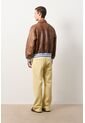 Chaqueta Bomber En Cuero Envejecido Para Hombre Chaqueta Bomber En Cuero Envejecido Para Hombre Cafe S VÉLEZ de Vélez
