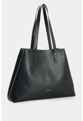 Shopping En Cuero Para Mujer Waira Shopping En Cuero Para Mujer Waira Negro VÉLEZ