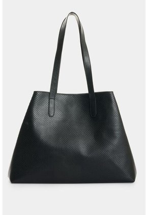 Shopping En Cuero Para Mujer Waira Shopping En Cuero Para Mujer Waira Negro VÉLEZ