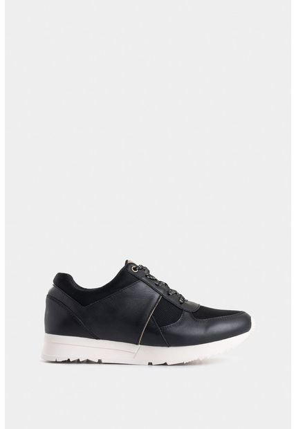 Tenis Deportivos Tropical De Cuero Para Mujer Suela De Color Tenis Deportivos Tropical De Cuero Para Mujer Suela De Color Negro 37 Vélez