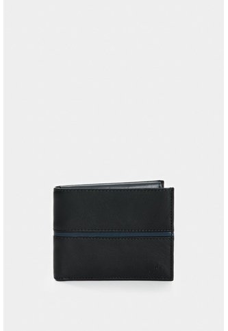 Billetera De Cuero Para Hombre Maple 2 Billetera De Cuero Para Hombre Maple 2 Negro VÉLEZ Vélez