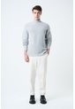Sweater Sika Tejido Para Hombre Bicolor Sweater Sika Tejido Para Hombre Bicolor Gris L VÉLEZ de Vélez