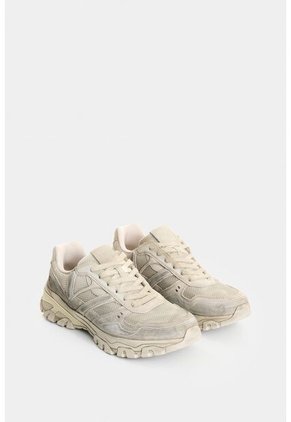 Tenis Deportivos De Cuero Y Malla Para Hombre Legacy 2 Tenis Deportivos De Cuero Y Malla Para Hombre Legacy 2 Gris 44 VÉLEZ