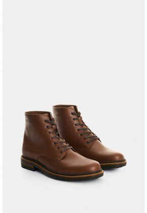 Botas En Cuero Para Hombre Cienaga Botas En Cuero Para Hombre Cienaga Miel 43 VÉLEZ