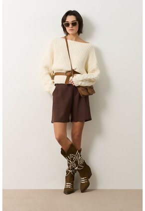Sweater Para Mujer Icaro Sweater Para Mujer Icaro Crema XS VÉLEZ