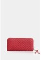 Billetera Porta Chequera De Cuero Para Mujer Astra Billetera Porta Chequera De Cuero Para Mujer Astra Rojo VÉLEZ de Vélez
