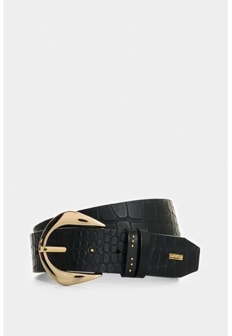 Cinturón Unifaz De Cuero Para Mujer Astra Cinturón Unifaz De Cuero Para Mujer Astra Negro XL VÉLEZ Vélez