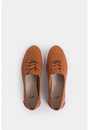 Tenis Planos Atenas De Cuero Para Mujer Casual Tenis Planos Atenas De Cuero Para Mujer Casual Miel 34 VÉLEZ