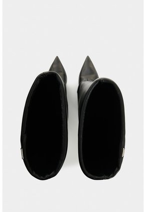 Bota En Cuero Para Mujer Ocean Bota En Cuero Para Mujer Ocean Negro 40 VÉLEZ