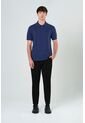 Polo Tropical Manga Corta Para Hombre Semi Fitted Polo Tropical Manga Corta Para Hombre Semi Fitted Azul XXL VÉLEZ de Vélez