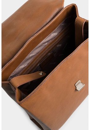 Morral Thalia De Cuero Para Mujer Silueta Hexagonal Morral Thalia De Cuero Para Mujer Silueta Hexagonal Miel Vélez