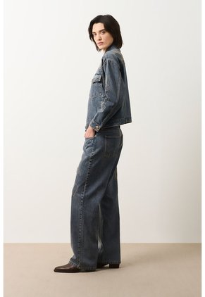 Jean Semi Flare Para Mujer Sesasi Jean Semi Flare Para Mujer Sesasi Azul 14 VÉLEZ