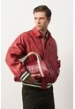 Chaqueta Bomber En Cuero Envejecido Para Hombre Chaqueta Bomber En Cuero Envejecido Para Hombre Rojo L VÉLEZ de Vélez