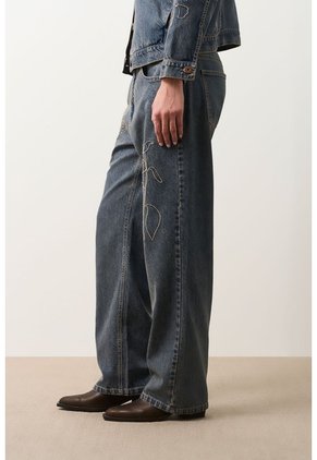 Jean Semi Flare Para Mujer Sesasi Jean Semi Flare Para Mujer Sesasi Azul 14 VÉLEZ
