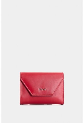 Billetera Magnolia En Cuero Para Mujer Billetera Magnolia En Cuero Para Mujer Rojo VÉLEZ