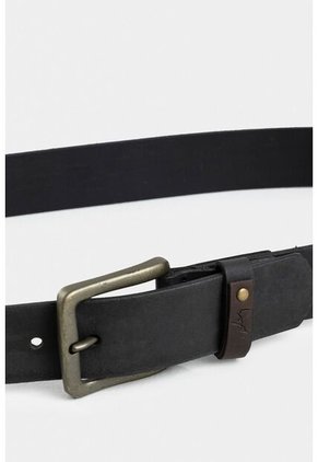 Cinturón Unifaz Wilde De Cuero Para Hombre Pasador Con Sobrepuesto Cinturón Unifaz Wilde De Cuero Para Hombre Pasador Con Sobrepuesto Negro 30 VÉLEZ
