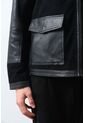 Chaqueta De Cuero Para Hombre Nila 2 Chaqueta De Cuero Para Hombre Nila 2 Negro XXXL VÉLEZ de Vélez