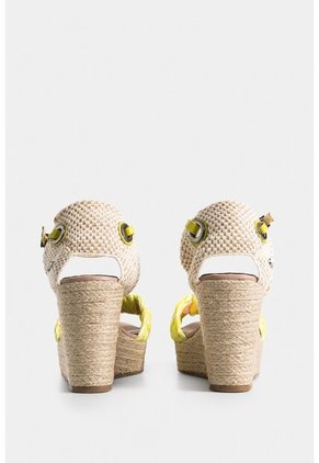 Sandalias Plataforma Amatista De Fibra Natural Para Mujer Con Capellada En Yute Sandalias Plataforma Amatista De Fibra Natural Para Mujer Con Capellada En Yute Verde Limon 37 Vélez