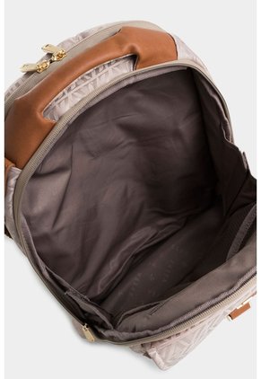 Morral Bloom 2 Jacquard Monograma VZ Para Mujer Porta Trolley Morral Bloom 2 Jacquard Monograma VZ Para Mujer Porta Trolley Beige VÉLEZ