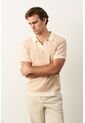 Polo Tejida Asiri En Algodón Para Hombre Polo Tejida Asiri En Algodón Para Hombre Crema L VÉLEZ de Vélez
