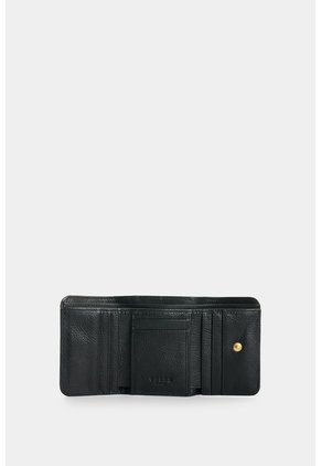Billetera Pequeña En Cuero Para Mujer Billetera Pequeña En Cuero Para Mujer Negro VÉLEZ