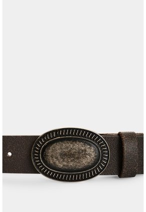 Cinturón Unifaz En Cuero Craquelado Para Hombre Tecax Cinturón Unifaz En Cuero Craquelado Para Hombre Tecax Cafe 40 VÉLEZ