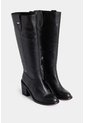 Botas Zolan De Cuero Para Mujer Caña Alta Botas Zolan De Cuero Para Mujer Caña Alta Negro 34 VÉLEZ de Vélez