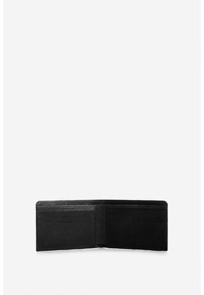 Billetera De Cuero Grabado Para Hombre Hazel Billetera De Cuero Grabado Para Hombre Hazel Negro VÉLEZ