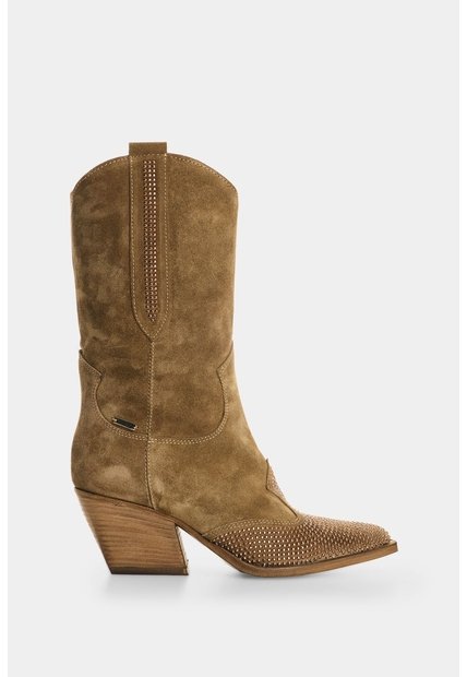 Botas En Gamuza Para Mujer Maras Botas En Gamuza Para Mujer Maras Tabaco 46 VÉLEZ