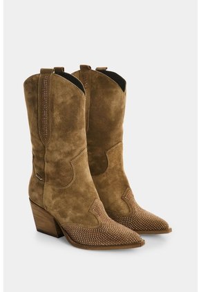 Botas En Gamuza Para Mujer Maras Botas En Gamuza Para Mujer Maras Tabaco 46 VÉLEZ