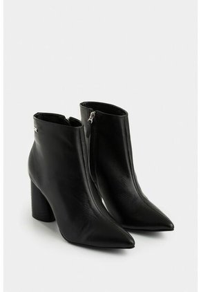 Botines Agata De Cuero Para Mujer Silueta Punta Botines Agata De Cuero Para Mujer Silueta Punta Negro 41 VÉLEZ