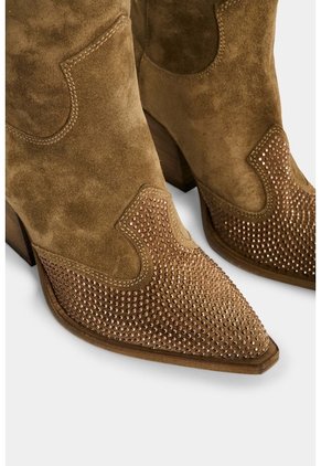Botas En Gamuza Para Mujer Maras Botas En Gamuza Para Mujer Maras Tabaco 46 VÉLEZ