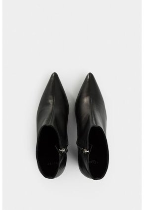 Botines Agata De Cuero Para Mujer Silueta Punta Botines Agata De Cuero Para Mujer Silueta Punta Negro 41 VÉLEZ