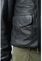 Chaqueta Aviador De Cuero Para Hombre Nila Chaqueta Aviador De Cuero Para Hombre Nila Negro S VÉLEZ de Vélez