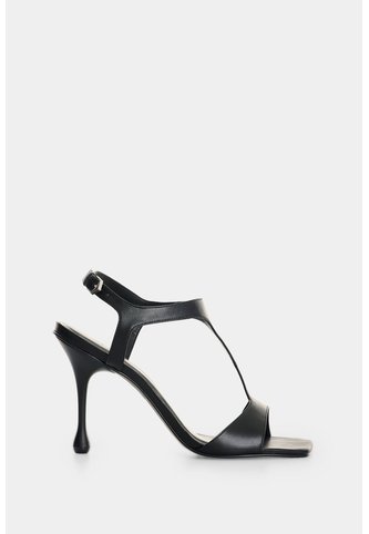 Sandalia Tacón En Cuero Para Mujer Encore 2.0 Sandalia Tacón En Cuero Para Mujer Encore 2.0 Negro 40 VÉLEZ Vélez