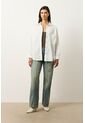 Camisa Manga Larga Oversized Para Mujer Claire Camisa Manga Larga Oversized Para Mujer Claire Blanco S VÉLEZ de Vélez