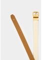 Cinturón Doble Faz Calix De Cuero Para Mujer Monogram Cinturón Doble Faz Calix De Cuero Para Mujer Monogram Blanco S VÉLEZ de Vélez