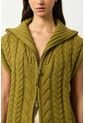 Chaleco Tejido Para Mujer Quimera Chaleco Tejido Para Mujer Quimera Verde Oliva M VÉLEZ de Vélez